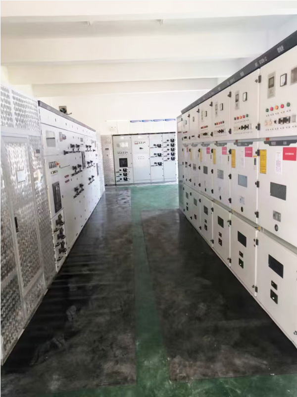 开封御景园电力工程施工现场