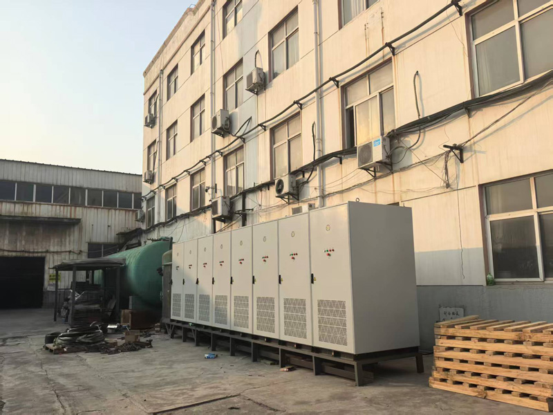 郑州客户现场吊装及施工